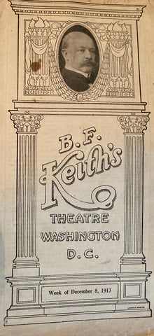 B. F. Keith's Theatre, Washington, D.C. Dec. 8, 1913.