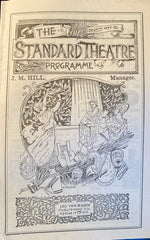 Standard Theatre, NY. "Too Much Johnson." Starring William Gilette. April 1, 1895.