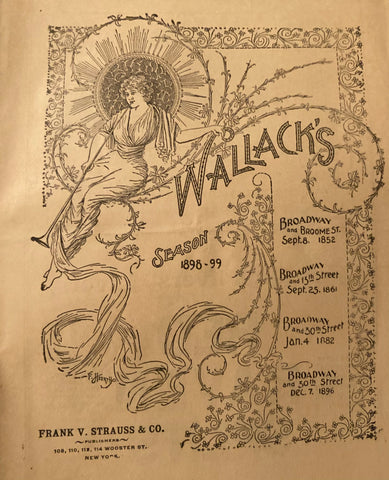 Wallack's, NY. "At The White Horse Tavern." Feb. 6, 1899.