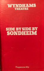 Wyndham's Theatre, London. "Side by Side by Sondheim." July, 1976.