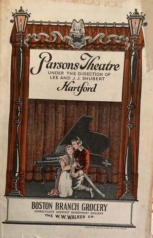 Parsons Theatre, Hartford, CT. "Get Me in the Movies." March 7, 1927.