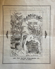 Harrigan's Theatre, NY. "The Mulligan Guards' Ball." Nov. 28, 1892.