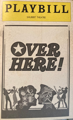 "Over Here!" Shubert Theatre, NY. April, 1974. Starring The Andrew Sisters and John Travolta.