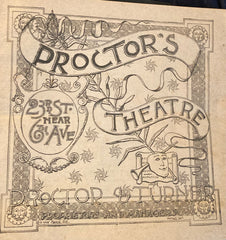 Proctor's Theatre, NY. "Mrs. Wilkinson's Widows." May 18, 1891.