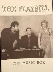 The Music Box, NY. John Steinbeck's "Of Mice and Men." Dec. 13, 1937.