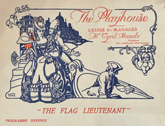 The Playhouse Theatre, London. "The Flag Lieutenant." Oct., 1908.