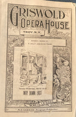 Griswold Opera House. "A Jolly American Tramp." March 17, 1902. Troy, NY.