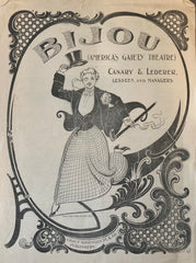 Bijou Theatre, NY. "Madeleine or The Magic Kiss." Starring Camille D'Arville. March 18, 1895.