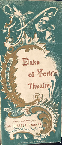 "Marriage of Kitty." Duke of York's Theatre, London. Sept. 22, 1902.