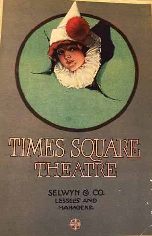 Times Square Theatre, NY. "Andre Charlot's Revue of 1924." With Beatrice Lillie and Gertrude Lawrence. Sept. 1, 1924.