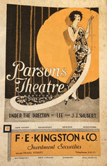 Parsons Theatre, Hartford CT. "The Last Enemy." Oct. 20, 1930. Cast includes Jessica Tandy.