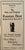 Neighborhood Playhouse, NY. "The Romantic Young Lady." Plus "The Dybbuk." Season 1925-6. No. 3.