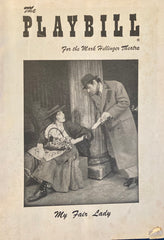 Hellinger Theatre, NY. "My Fair Lady." Oct. 15, 1956.