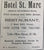 Empire Theatre, NY.  Mr. John Drew in "The Bauble Shop." With 'Maud' Adams. Nov. 19, 1894.