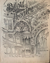 Bijou Theatre, NY. "Japanese Version of The Merchant of Venice." March 12, 1900.