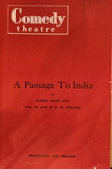 Comedy Theatre, London. "A Passage to India." By Santha Rama Rau. Feb. 8, 1960.