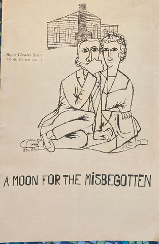 Bijou Theatre, NY. "A Moon For The Misbegotten." 1957.