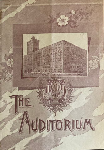 The Auditorium. Chicago, IL. "Imre Kiralfy's America." April 22, 1893.