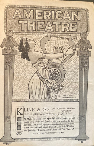 American Theatre, SF. "Rip van Winkle." Jan. 24, 1904.