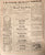 Roof Garden, American Theatre, NY. "Variety Programme." Aug. 5, 1893.