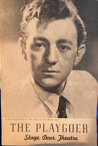 Stage Door Theatre, SF. "The Man in the White Suit." With Alec Guinness. May 8, 1952.