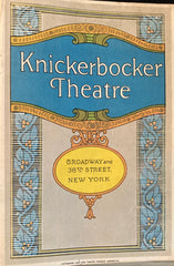 Knickerbocker Theatre, NY. "Honeymoon Lane." May 23, 1927.