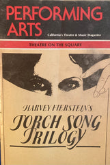 (SF) Theatre on the Square. Harvey Fierstein's "Torch Song Trilogy." August, 1983.